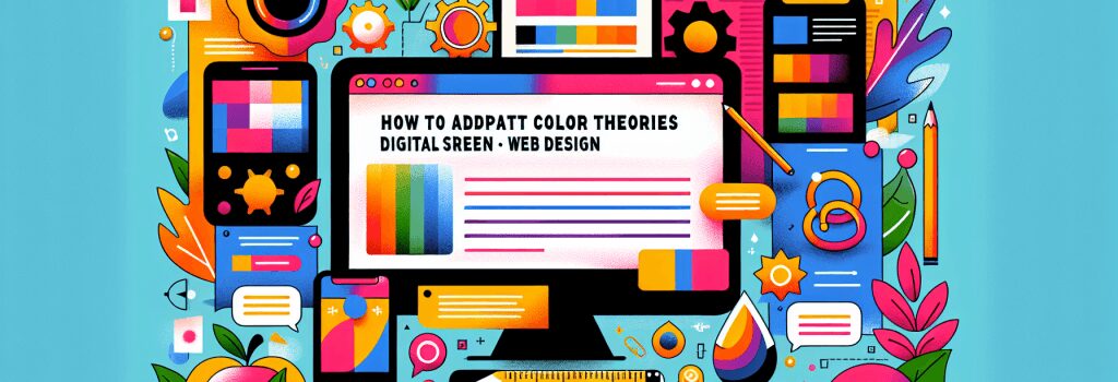 Як адаптувати колірні теорії для цифрових екранів у веб-дизайні image