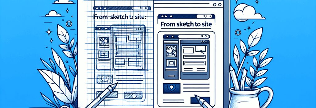 From Sketch to Site: Translating Graphic Designs into Web Pages image