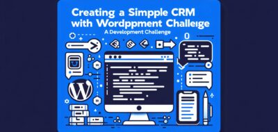 Creating a Simple CRM with WordPress: A Development Challenge image