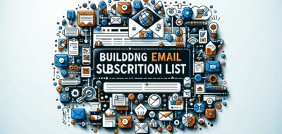 Building an Email Subscription List for Your Website image