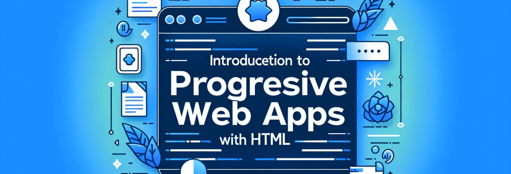 Introduction to Progressive Web Apps with HTML image