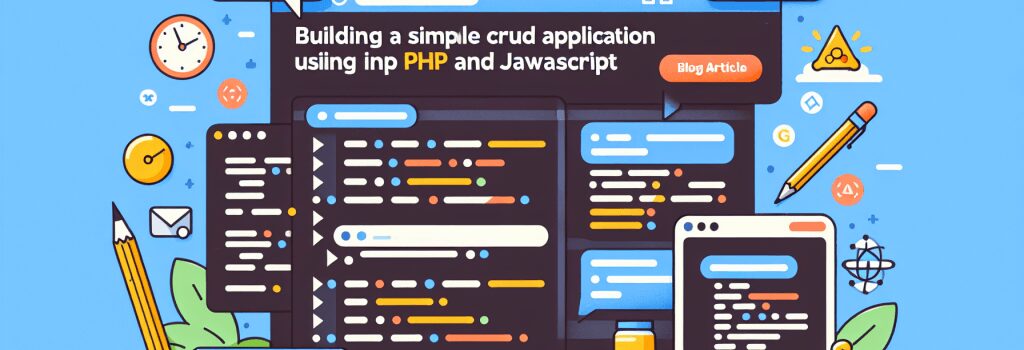 Building a Simple CRUD Application with PHP and JavaScript image