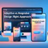 Adaptive vs. Responsive Design: Choosing the Right Approach image