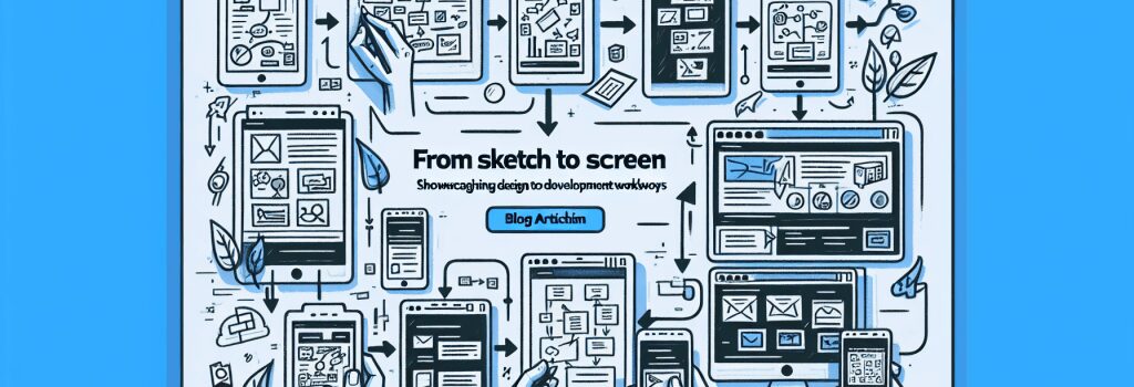 From Sketch to Screen: Showcasing Design to Development Workflows image