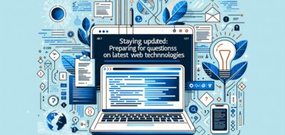 Staying Updated: Preparing for Questions on Latest Web Technologies image