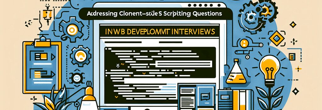 Addressing Client-Side Scripting Questions in Web Development Interviews image