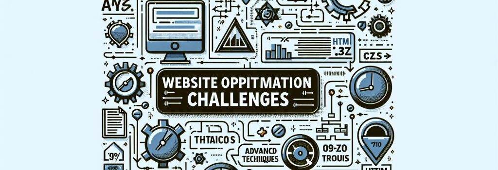 Website Optimization Challenges: Advanced Techniques in HTML, CSS, and JavaScript image