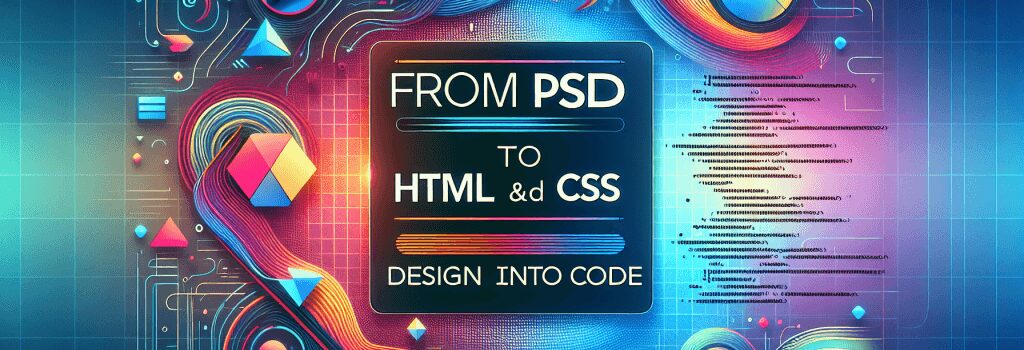 Від PSD до HTML та CSS: перетворення дизайну в код image