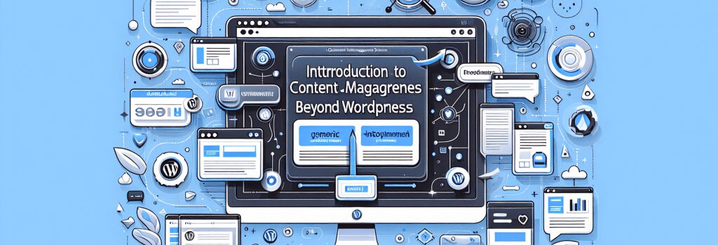 Introduction to Content Management Systems Beyond WordPress image