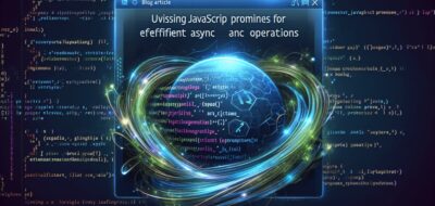 Utilizing JavaScript Promises for Efficient Async Operations image