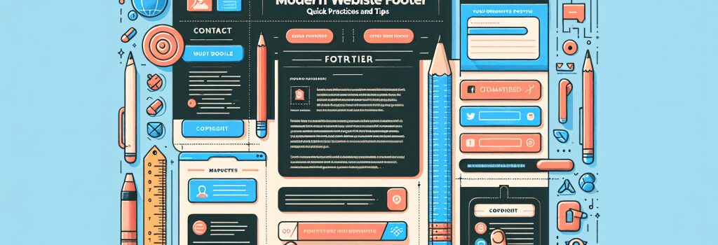 Constructing a Modern Website Footer: Best Practices and Tips image