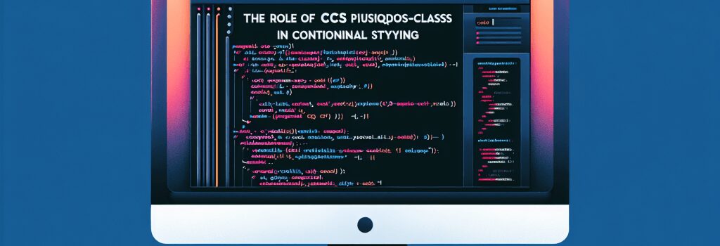 The Role of CSS Pseudo-Classes in Conditional Styling image