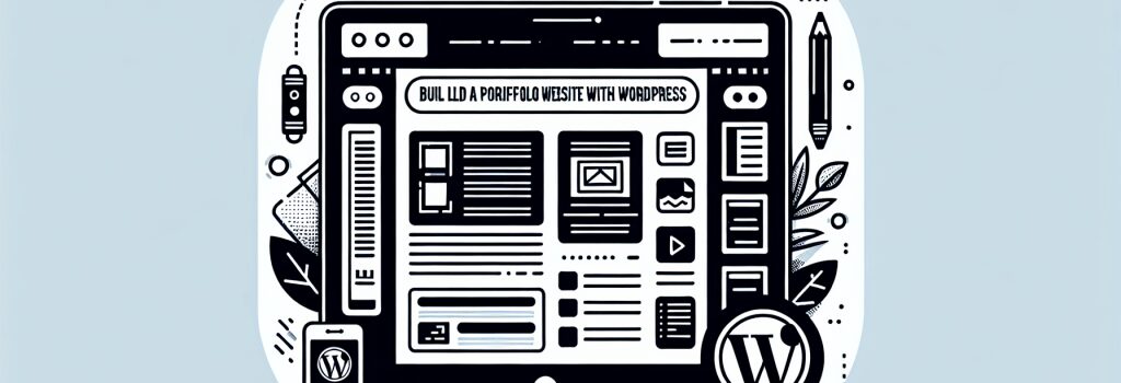 Building a Portfolio Website with WordPress image