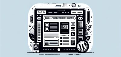 Створення портфоліо веб-сайту за допомогою WordPress image