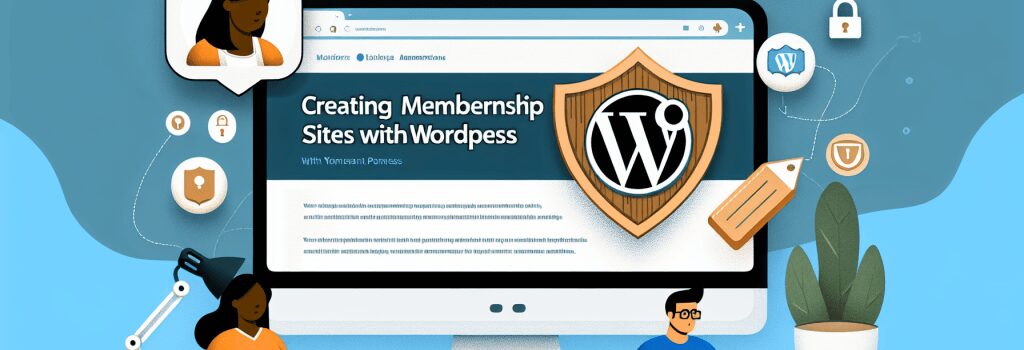 Creating Membership Sites with WordPress image