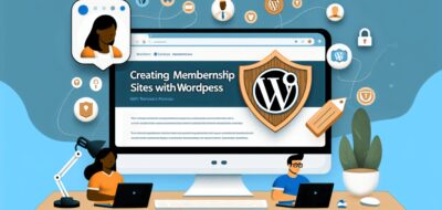 Creating Membership Sites with WordPress image