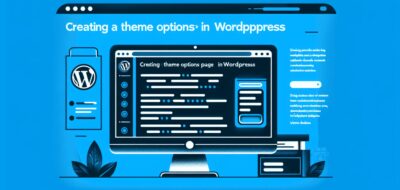 Створення сторінки опцій теми в WordPress: виклики розробки image