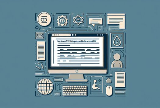 How to Use PHP to Improve Website Accessibility image