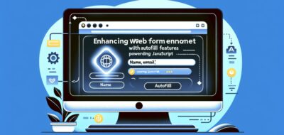 Enhancing Web Forms with Autofill Features Using JavaScript image