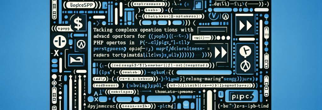 Tackling Complex Operations with Advanced PHP Operators in WordPress image