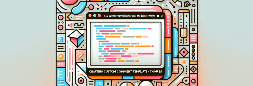 Crafting Custom Comment Templates for Your WordPress Theme image