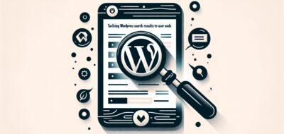 Tailoring WordPress Search Results to User Needs image