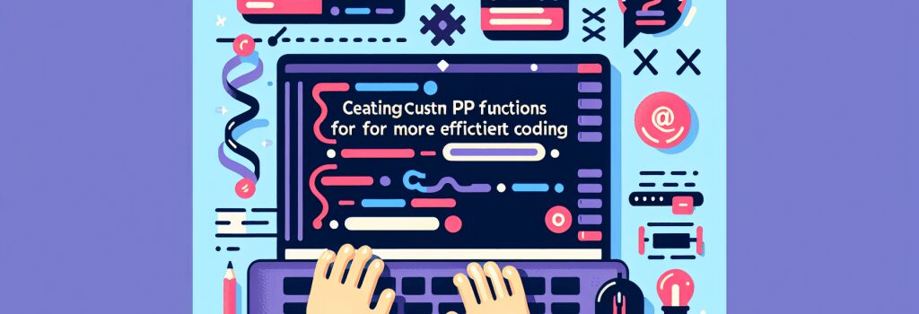 Creating Custom PHP Functions for More Efficient Coding image