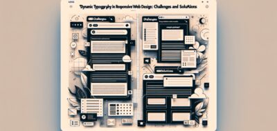 Dynamic Typography in Responsive Web Design: Challenges and Solutions image