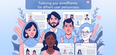 Tailoring Your Wireframe for Different User Personas image