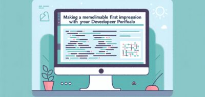 Making a Memorable First Impression with Your Developer Portfolio image