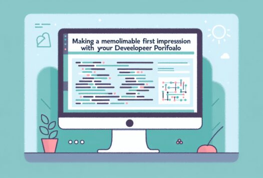 Making a Memorable First Impression with Your Developer Portfolio image