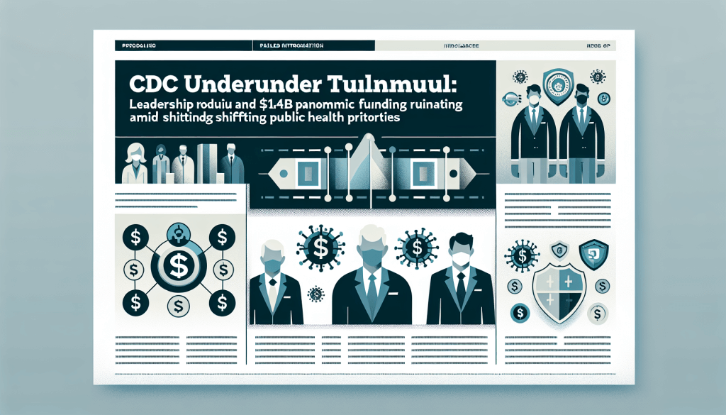 CDC Leadership Crisis and Pandemic Funding Changes - Web crafting code