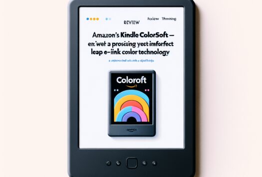 Kindle Colorsoft: Promising Yet Imperfect E-Reader image