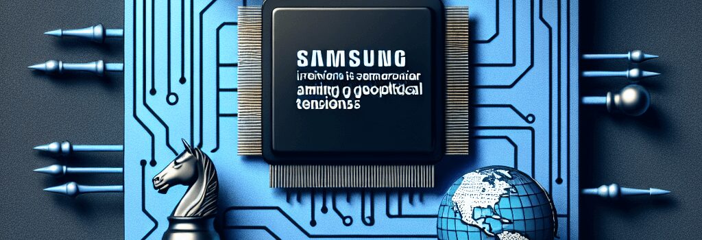 Samsung переосмислює свою стратегію в галузі напівпровідників на фоні геополітичних напружень. image