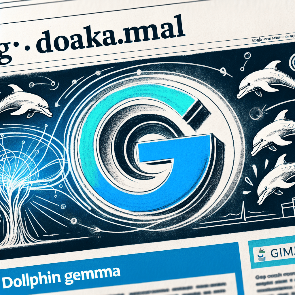 Google Unveils DolphinGemma: A Breakthrough AI Model for Dolphin ...
