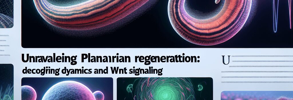 Unraveling Planarian Regeneration: Decoding Tail Dynamics and Wnt Signaling image