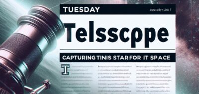 Tuesday Telescope: Capturing Stars from Space image