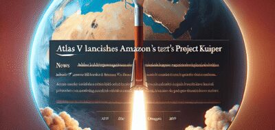 Atlas V Launches Amazon’s Project Kuiper: Insights and Outlook image