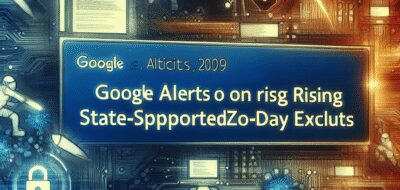 Google Alerts on Rising State-Sponsored Zero-Day Exploits image