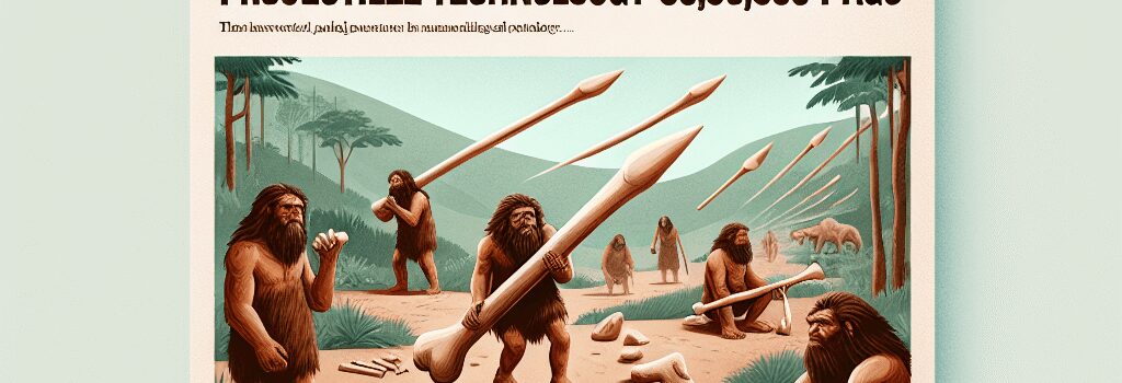 Neanderthals’ Invention of Bone Projectile Technology 80,000 Years Ago image