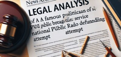 Legal Analysis of Trump’s PBS and NPR Defunding Attempt image