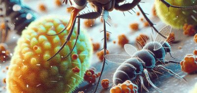 Fruit Flies’ Defense Against Parasitic Mites image