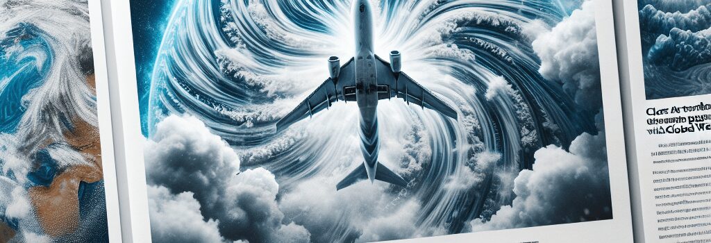Clear-Air Turbulence Increases with Global Warming image