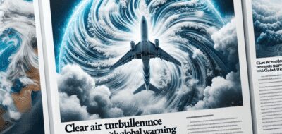 Clear-Air Turbulence Increases with Global Warming image