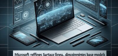 Microsoft Refines Surface Lineup, Discontinues Base Models image