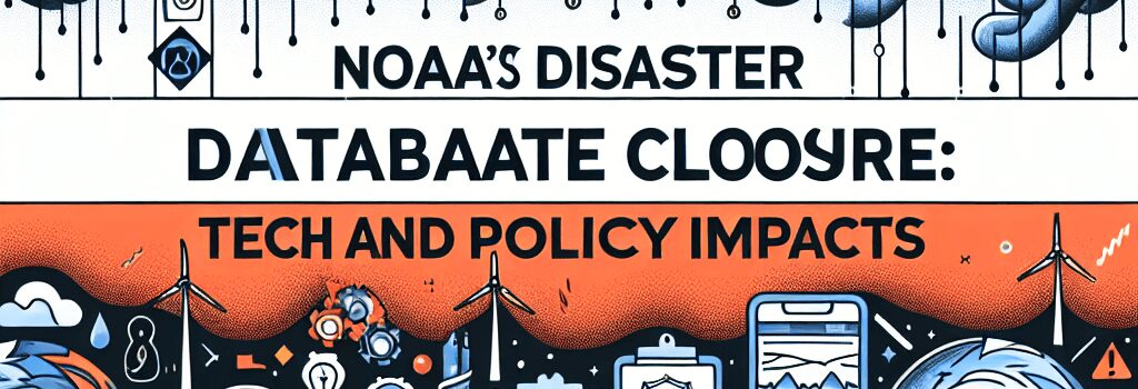 NOAA’s Disaster Database Closure: Tech and Policy Impacts image
