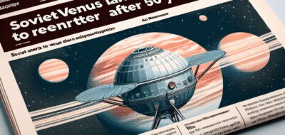 Soviet Venus Lander Kosmos 482 to Reenter After 50 Years image