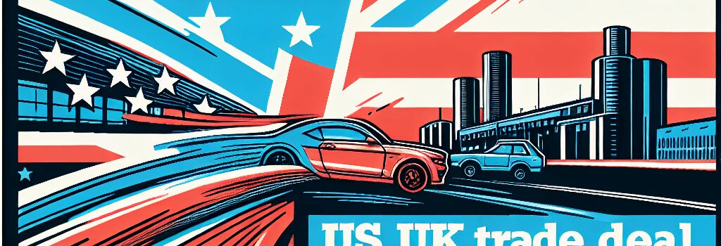 US-UK Trade Deal Lowers Car Tariffs, Detroit Responds image