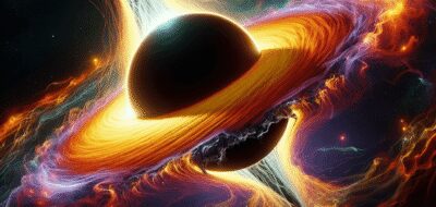 Giant Star Shredded by Off-Center Black Hole image