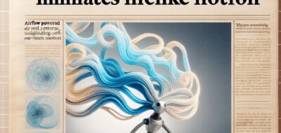 Airflow-Powered Soft Robot Mimics Lifelike Motion image